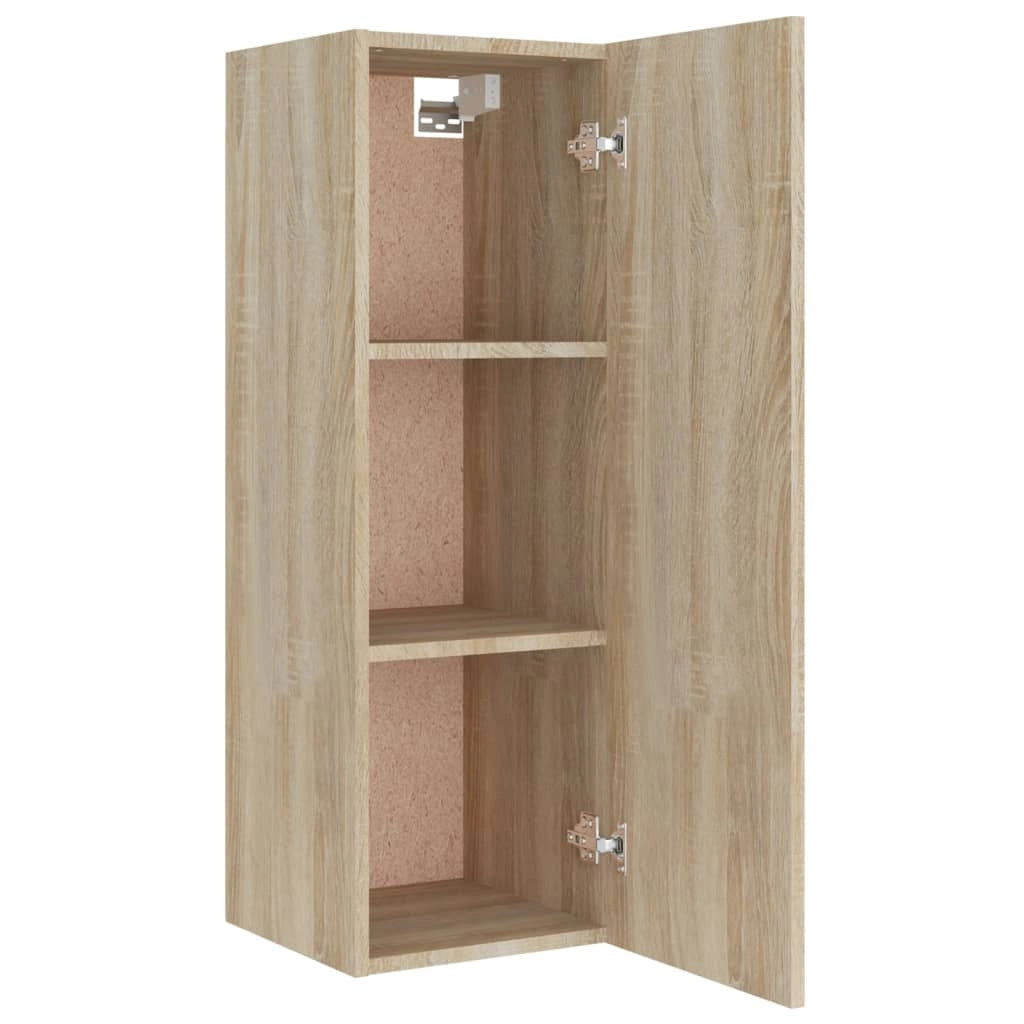 Set di mobili da 8 pezzi tra cui armadio credenza mobile porta TV soggiorno/camera da letto/salotto legno ingegnerizzato rovere Sonoma marrone 02_0025309
