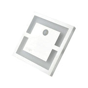 Faretto scala LED 0,6W 3000K PIR Quadro EKS1009 Eko-Light