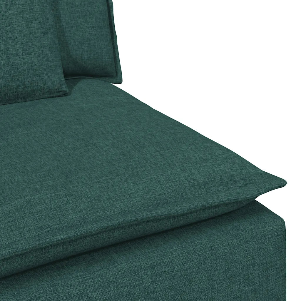 Modulo Terminale Bracciolo Divano Modulare con Cuscini 100 cm