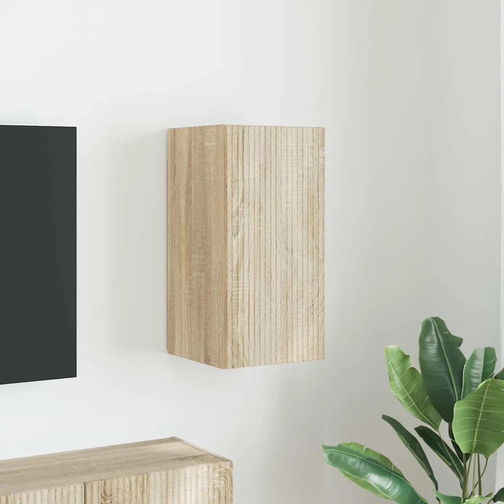 Mobile TV da parete-Mobile TV a Muro-Credenza TV Sonoma 30 x 31 x 60 cm Legno multistrato
