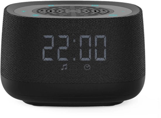 Ruismachine da Sogno, desktopluidspreker Bluetooth senza fili, adatta per chi dorme leggero, viaggiatori, studenti, meditatori, praticanti di yoga e per l'uso in case, appartamenti, camere da letto, ecc. - Nero