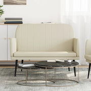 Panca Crema 107x80x81 cm in Similpelle 351399