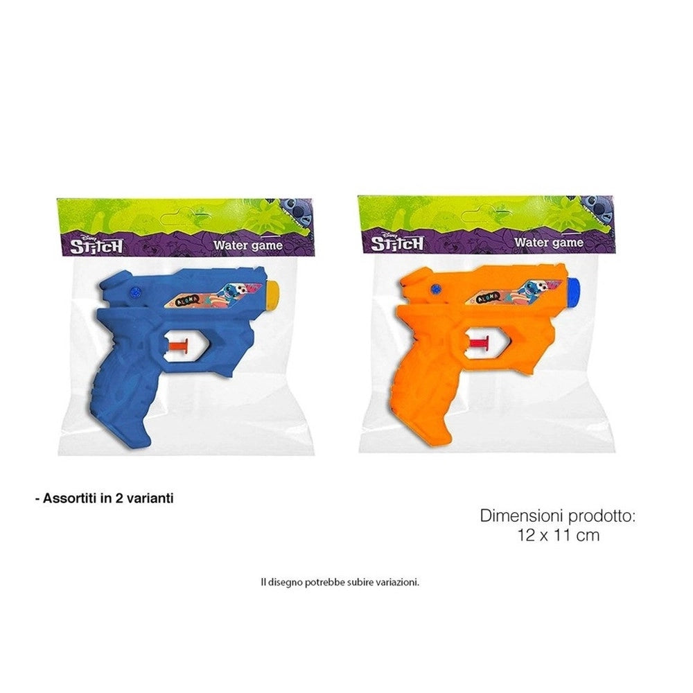 Trade Shop - Pistola Ad Acqua Giocattolo Stitch Per Bambini Serbatoio Da 100 Ml 2 Colori 218458 -