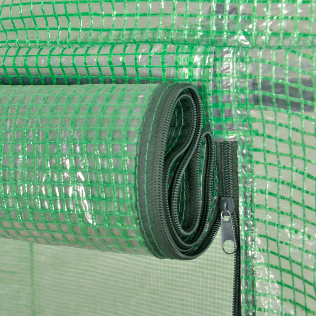 Serra da giardino in polietilene ¨C zephmum ¨C verde 300x100x200 cm