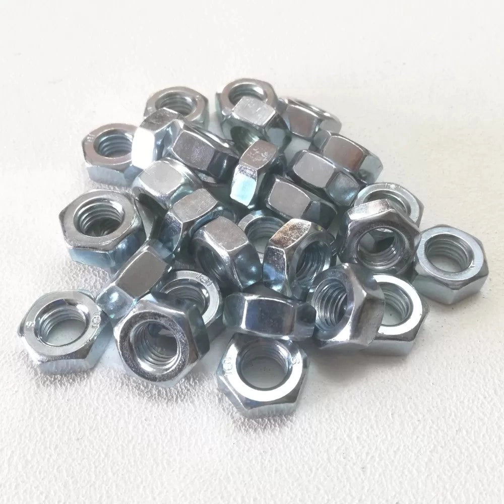M 8 chiave 13 - 100pz dado esagonale zincato passo grosso
