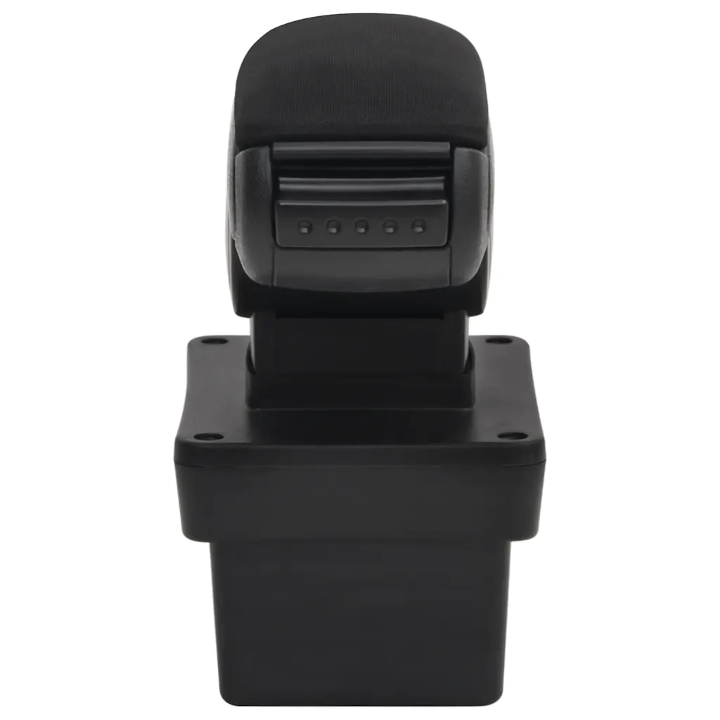 Bracciolo per Auto Nero 17x40x(31-49) cm in ABS CFW4486224
