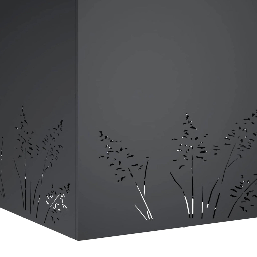 Vaso da giardino 2 pz Antracite 50 x 50 x 49 cm 8005797