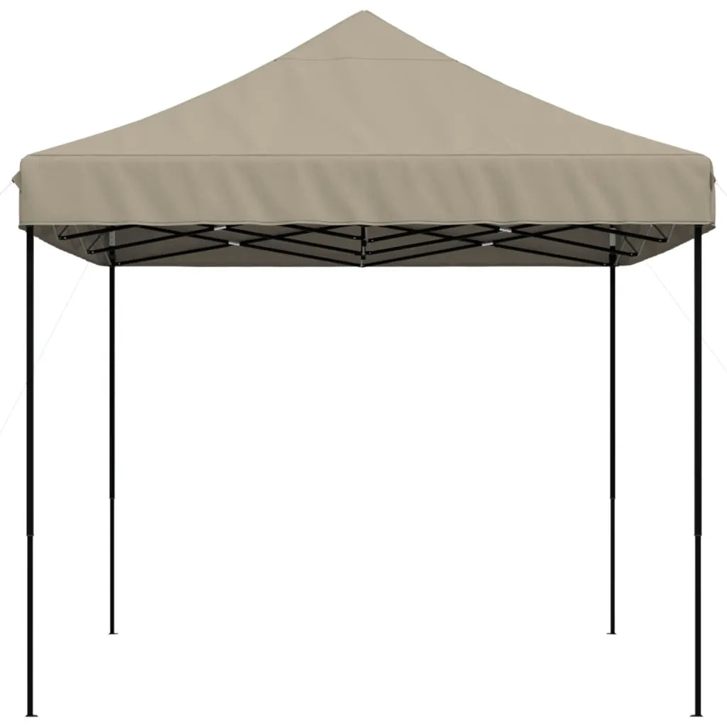 Tenda da Festa Pieghevole Pop-Up Tortora 410x279x315 cm 4005010