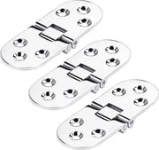 3 pezzi - Cardanico - Blocco fisso - Facile da montare - 6 fori a viti - Cardanico per mobili - 80mm*30mm - Cardanici mini - Cardanico per cassetti - per cassetti, scrivanie