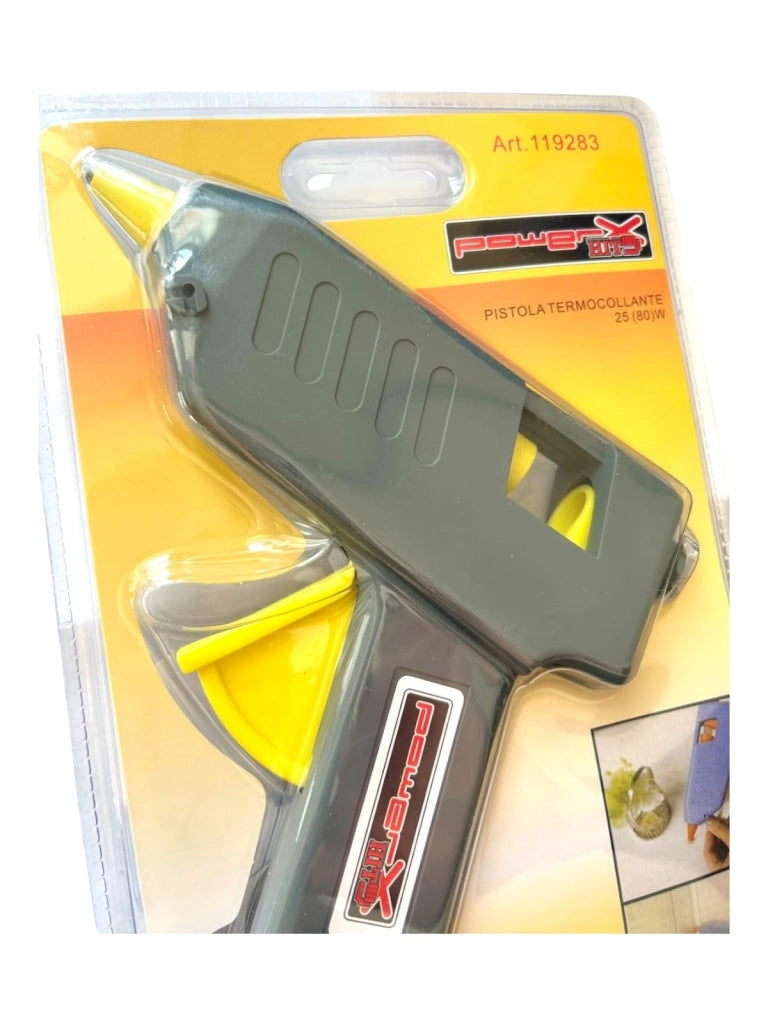 PISTOLA TERMOCOLLANTE TERMICA 80W 12MM MISTRAL
