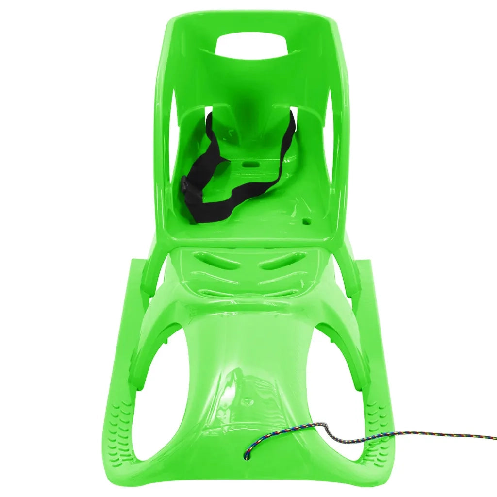 Slittino con Seduta Verde 102,5x40x23 cm in Polipropilene cod mxl 61366