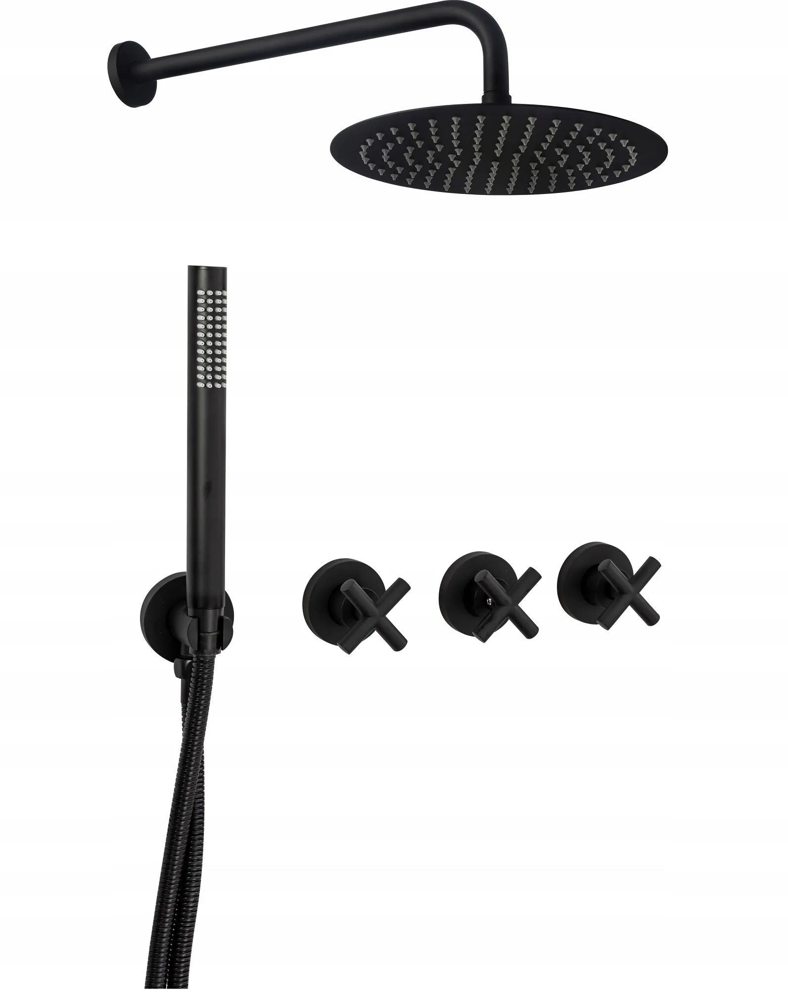 Set Doccia Rea Exit Black