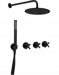 Set Doccia Rea Exit Black