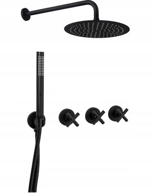 Set Doccia Rea Exit Black