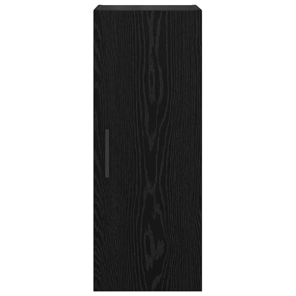 Pensile Rovere Nero 34,5 x 34 x 90 cm Legno multistrato 882615