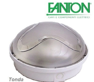 PLAFONIERA LAMPADA APPLIQUE PANDA MIDI TONDA  cm. 21,5x11 h