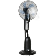 Ventilatore nebulizzatore 90W con ruote ¨C zephmum ¨C grigio e nero