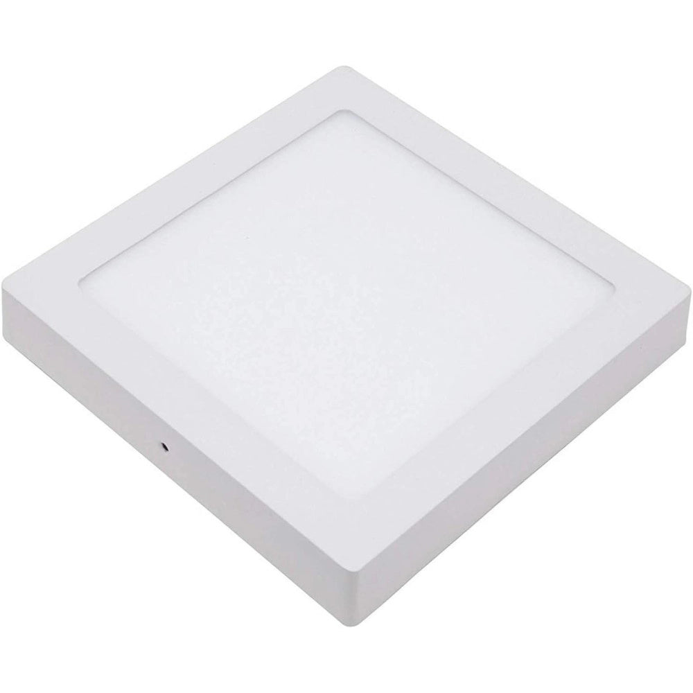 Trade Shop - Plafoniera Led Tonda O Quadrata Da Superficie Pannello Da 25w Caldo Freddo Natur - -bianco Naturale  Quadrato    -