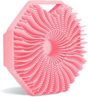 Borsetto per il corpo in silicone morbido - Esfoliazione delicata - Rosa