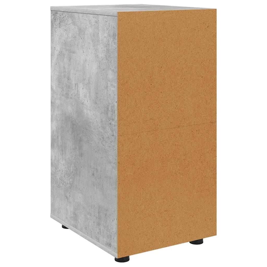 Armadio Grigio cemento 40 x 48 x 81 cm Legno multistrato