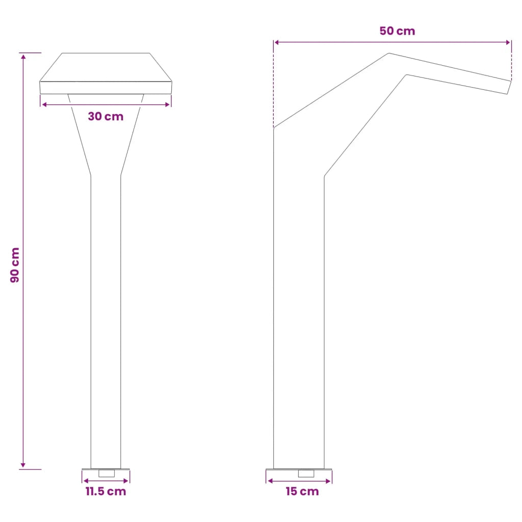 Cascata della Piscina Acciaio Inox 50 x 30 x 90 cm Argento 42039237