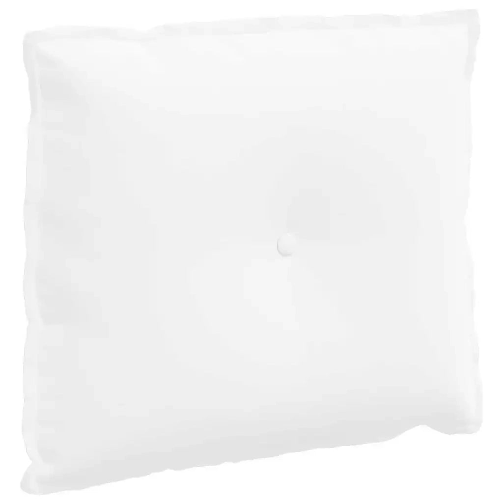 Cuscino per Schiena Bianco 60 x 19 x 50 cm Tessuto