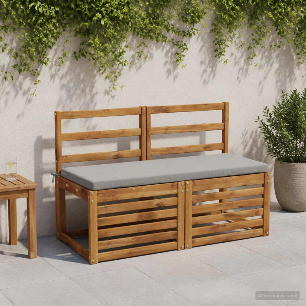 Cuscini per Panchina a 2 Pezzi SOEST 2 pz 100% Poliestere 949351