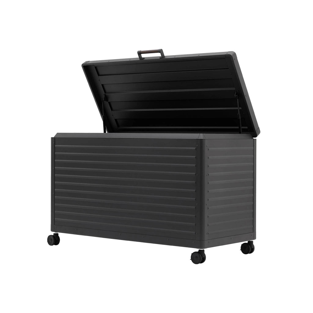 Box da giardino in alluminio 500l, antracite