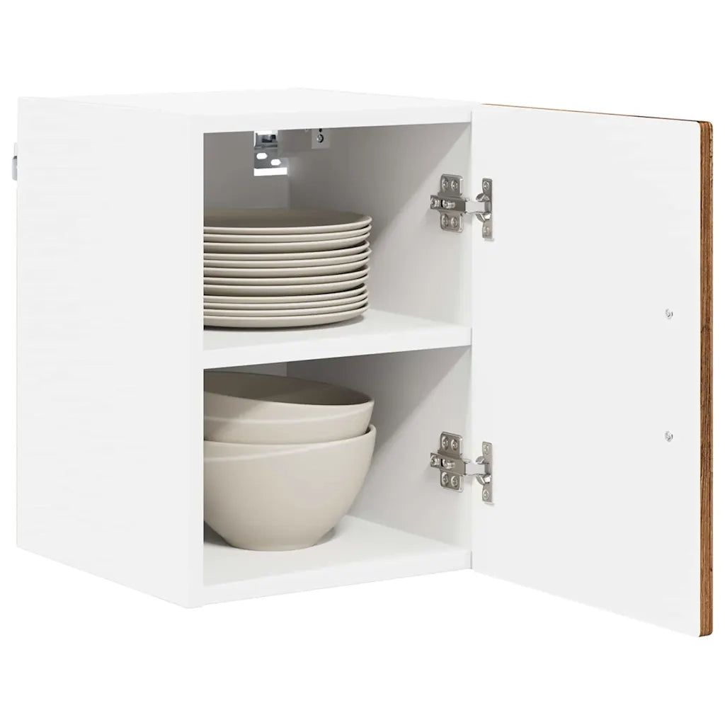 Mobile da cucina con lo scaffale-Armadio da cucina Legno vecchio 30 x 31 x 40 cm 290350