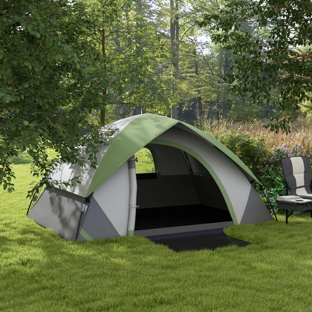 Tenda da Campeggio ¨C zephmum ¨C 3-4 Stagioni 3000mm Impermeabile Grigio