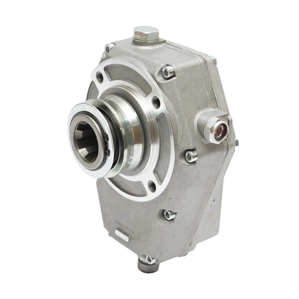 Moltiplicatore di giri in alluminio madre KM6004, profilo albero standard per trattori Z=6 1 3/8 DIN 9611 con serraggio