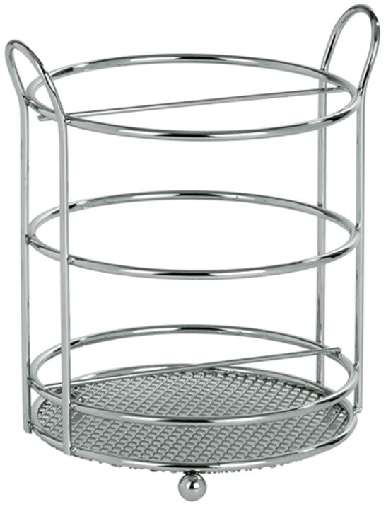 Portaposate da Tavola Lavello Slim Cromato Tondo 13 x 15 cm Artex
