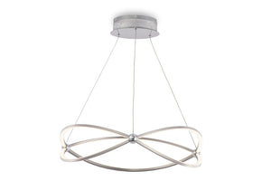 Lampada pendente Modern in Metallo Weave Nickel