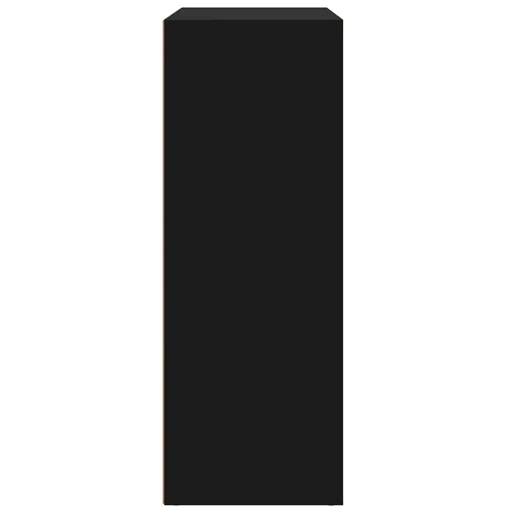 Credenza Nero 60x31x84 cm in Legno Multistrato