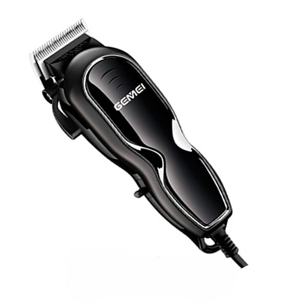 Trade Shop - Tagliacapelli Rasoio Elettrico Regola Barba Baffi Basette Lama Acciaio Gm-817 -
