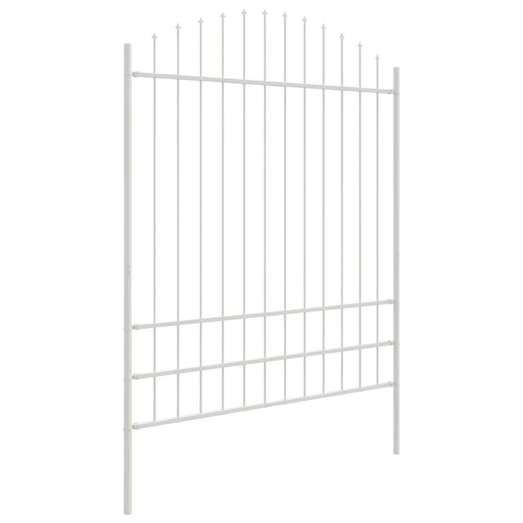 Recinzione per Giardino 8 pcs Bianco 170 x 225 cm 3360177