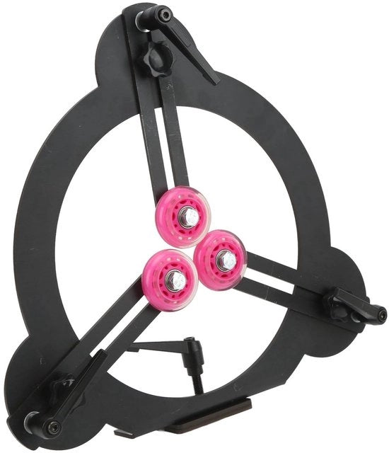 Accessori per Tornio Professionale - Registrazione Fissa Facile da Installare - Regolabile - Compatibile con Tornio 12 pollici - Adatto per Lunghe Spindle - Accessorio per Tornio