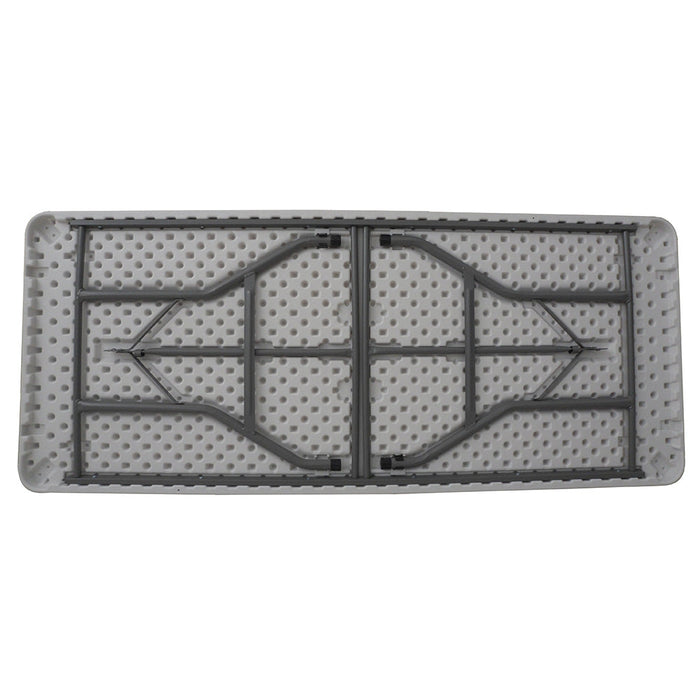 Tavolo Catering Rettangolare Fisso 183x76x74 cm Horeca Bianco