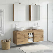 Set di mobili per il bagno 5 pcs Rovere Artigianale 3406718