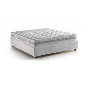Letto Matrimoniale Apel, Letto Matrimoniale Materasso Incluso Made in Italy, Bianco
