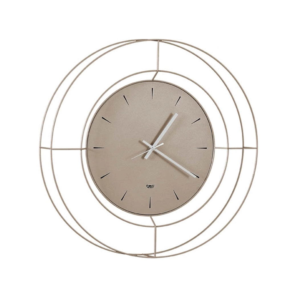 Orologio da parete contemporaneo Nudo piccolo Nero
