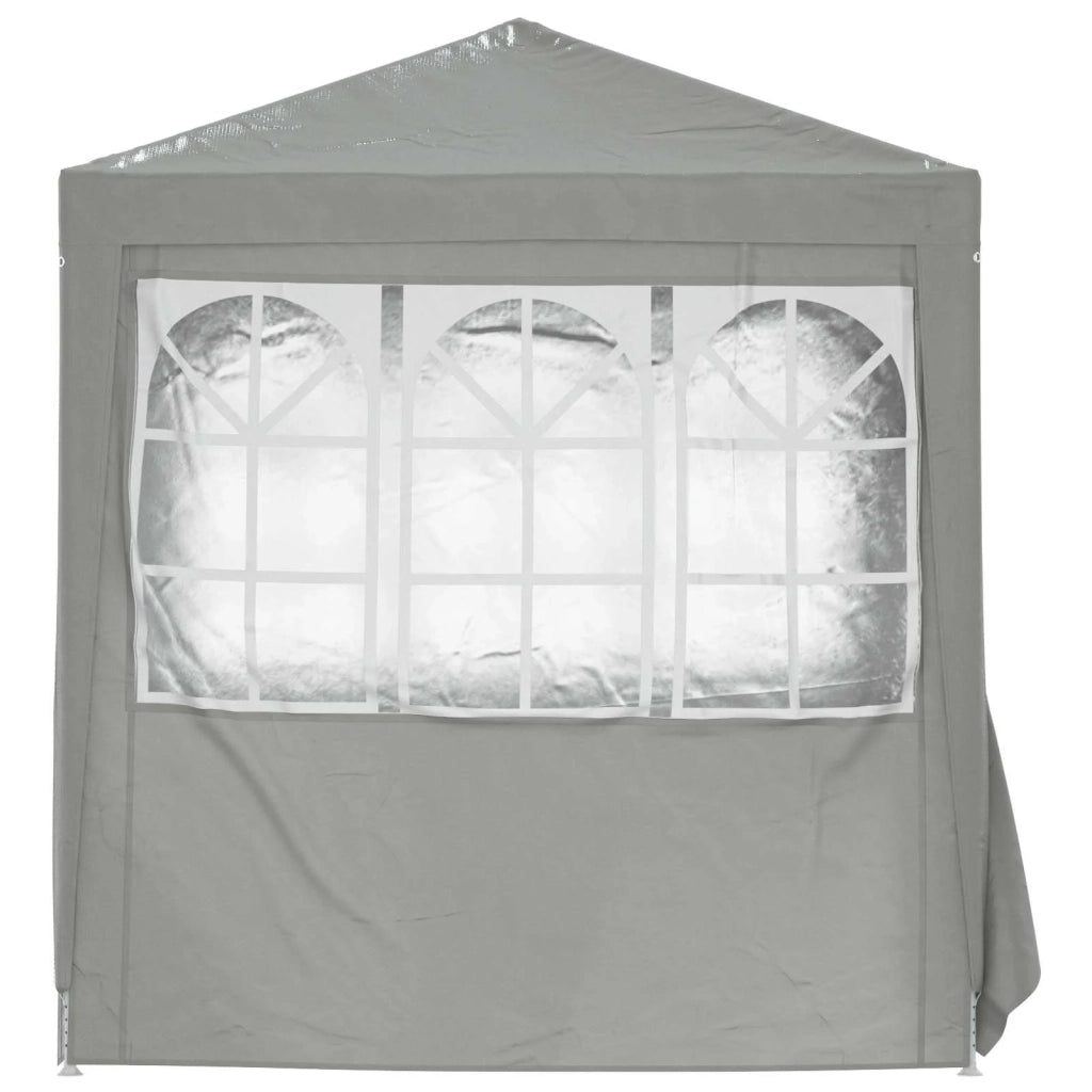 Tenda Party Grigio chiaro 200 x 200 x 240 cm PE e Acciaio 42032995