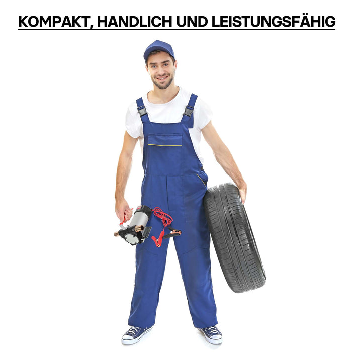 WilTec Pompa autoadescante per diesel gasolio 12 V 150 W 40 l/min Pompa di trasferimento