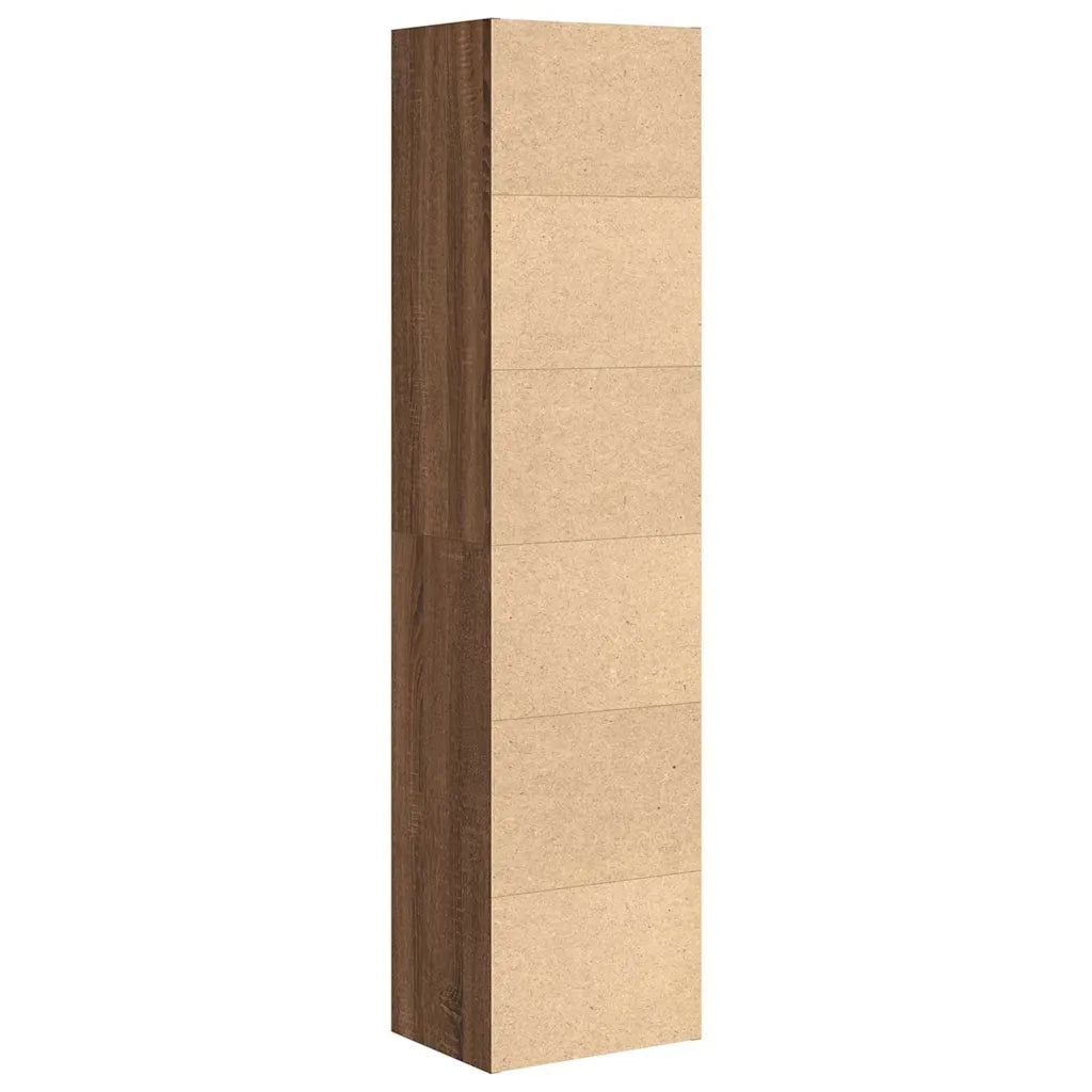 vidaXL Libreria Rovere Sonoma 31x24x127 cm in Legno Multistrato