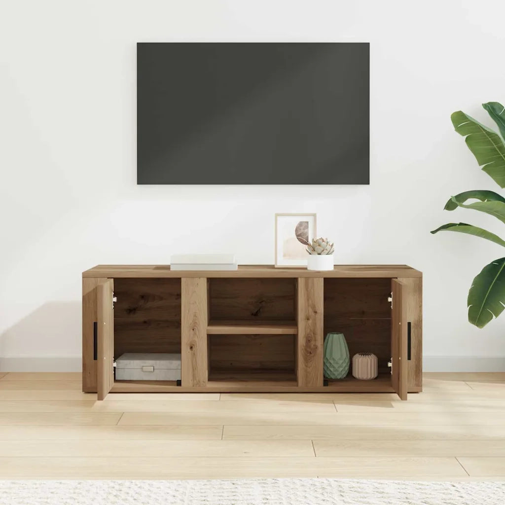 Mobile TV Rovere artigianale 100 x 31,5 x 35 cm