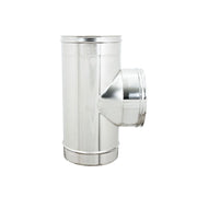 Raccordo Inox T 90° Diametro 80 Ff 304L - Zinco Calabria