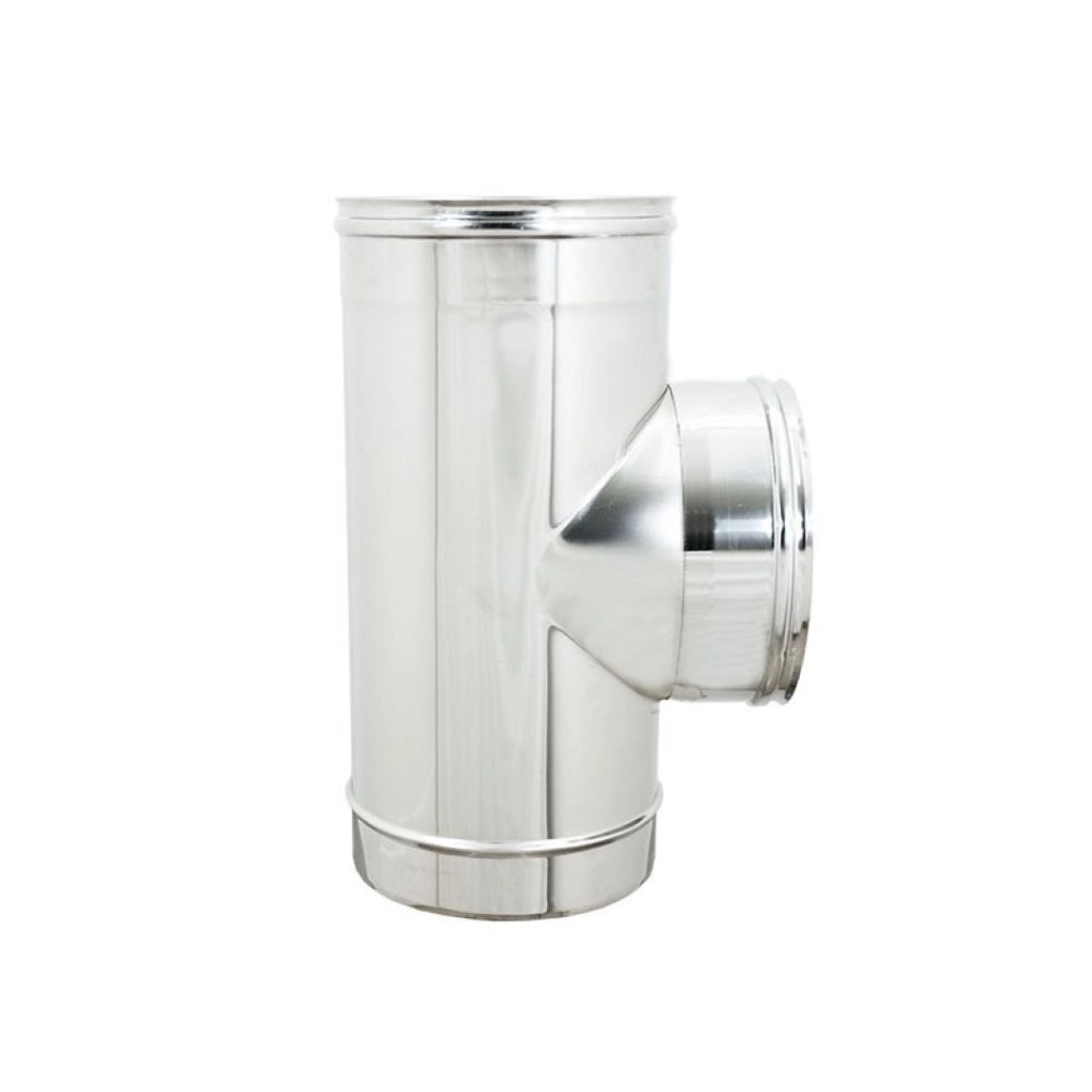 Raccordo Inox T 90° Diametro 80 Ff 304L - Zinco Calabria