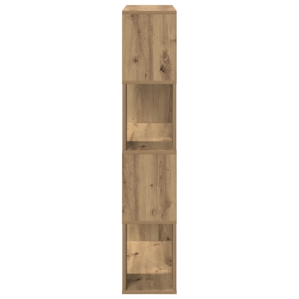 Libreria Rovere artigianale Legno ingegnerizzato 80 x 24 x 124 cm