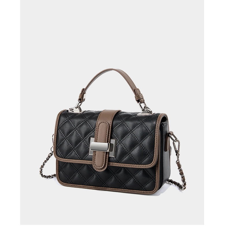 Borsa tote LOVEVOOOK in vera pelle da donna, borsa a tracolla grande nera