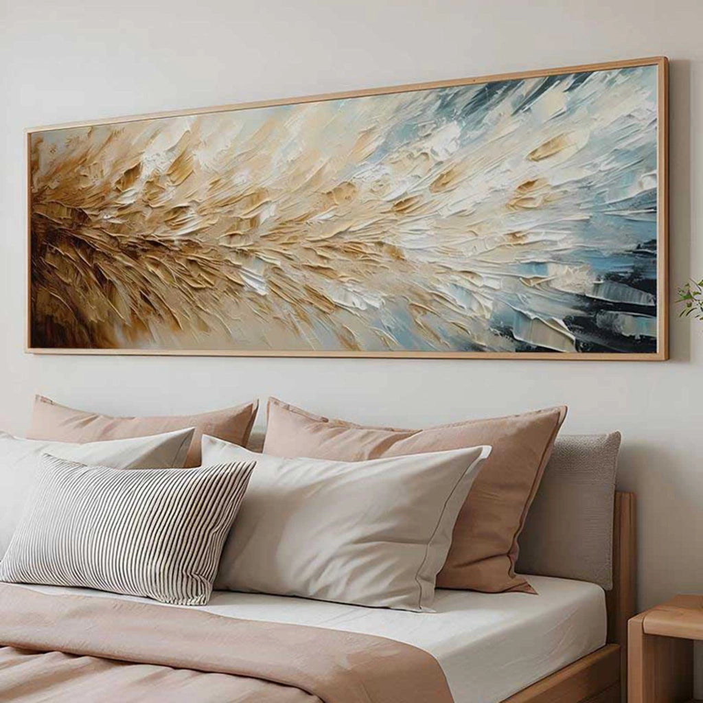 Mirevalo, Quadro Materiale Struttura in Legno Nobilitato, 50x120h cm Multicolore